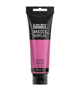 Farba akrylowa Liquitex Basics Color 118ml Tuba 500 Medium Magenta